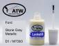 Preview: Ford, Stone Gray Metallic, D1 / M7393: 20ml Lackstift, von ATW Autoteile West.